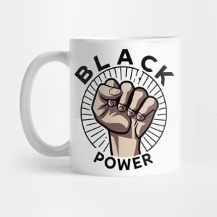 Black Power Fist Mug